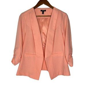 Torrid Pink Half Sleeve Jacket Blazer Size 00 Large Women’s